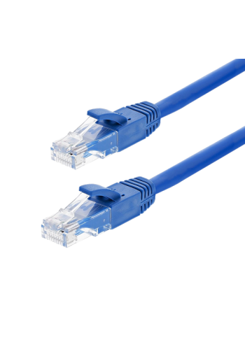Patch cord Gigabit UTP cat6, LSZH, 1.0m, albastru - ASYTECH Networking TSY-PC-UTP6-1M-B