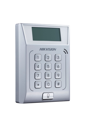 Controler stand-alone TCP/IP cu tastatura si cititor card  - HIKVISION DS-K1T802M