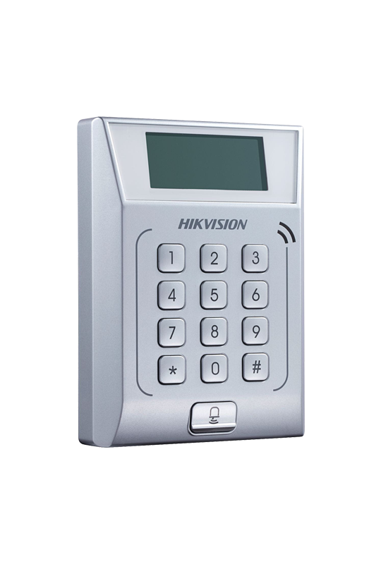 Controler stand-alone TCP/IP cu tastatura si cititor card  - HIKVISION DS-K1T802M
