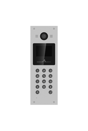 Panou exterior videointerfon TCP/IP pentru blocuri si spatii birouri, control acces card, afisaj LCD- HIKVISION DS-KD3003-E6