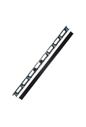 Organizator vertical cabluri, metalic, 47U - ASYTECH Networking ASY-VCM-47
