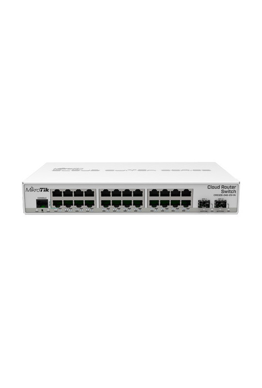 Management Switch 24 x Gigabit, 2 x SFP+ - Mikrotik CRS326-24G-2S+IN