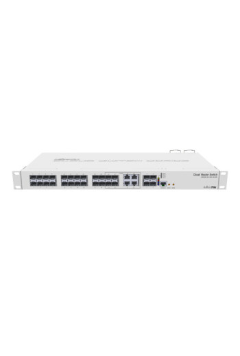 Management Switch 20 x SFP, 4 x SFP+, 4 x Combo (Gigabit sau SFP) - Mikrotik CRS328-4C-20S-4S+RM
