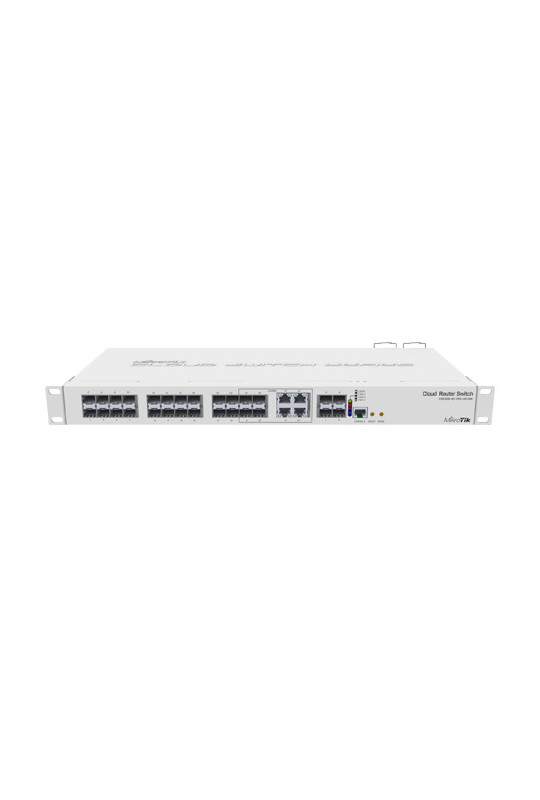 Management Switch 20 x SFP, 4 x SFP+, 4 x Combo (Gigabit sau SFP) - Mikrotik CRS328-4C-20S-4S+RM