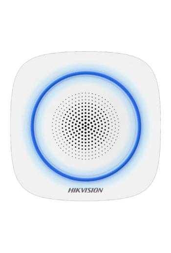 Sirena wireless AX PRO de interior cu led albastru, 868Mhz - HIKVISION DS-PS1-I-WE-B