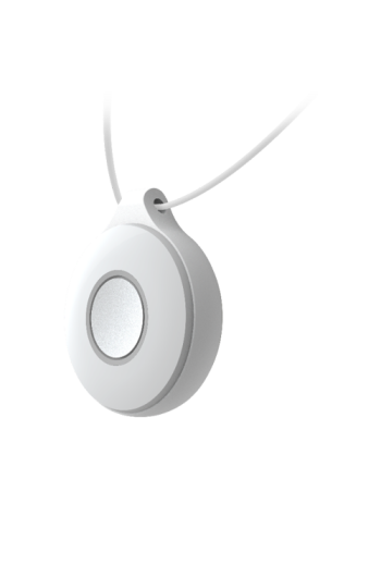 Buton portabil de urgenta Wireless AX PRO 868Mhz, un canal - HIKVISION DS-PDEBP1-EG2-WE