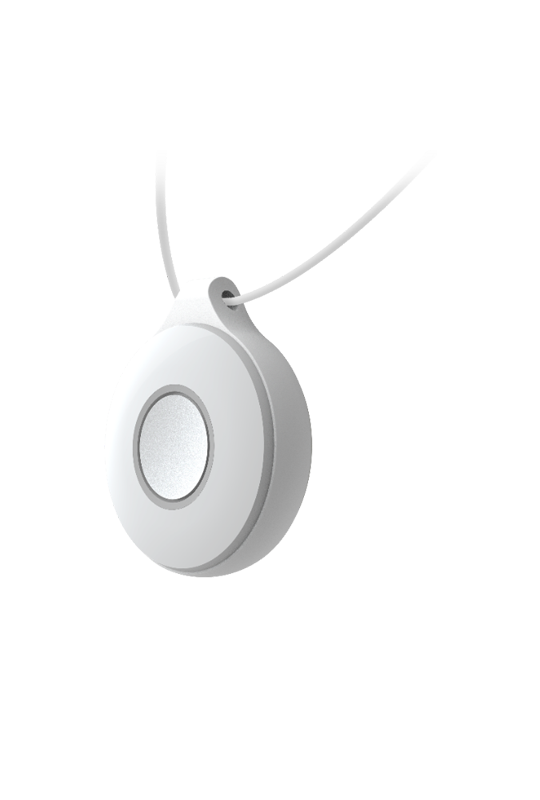 Buton portabil de urgenta Wireless AX PRO 868Mhz, un canal - HIKVISION DS-PDEBP1-EG2-WE