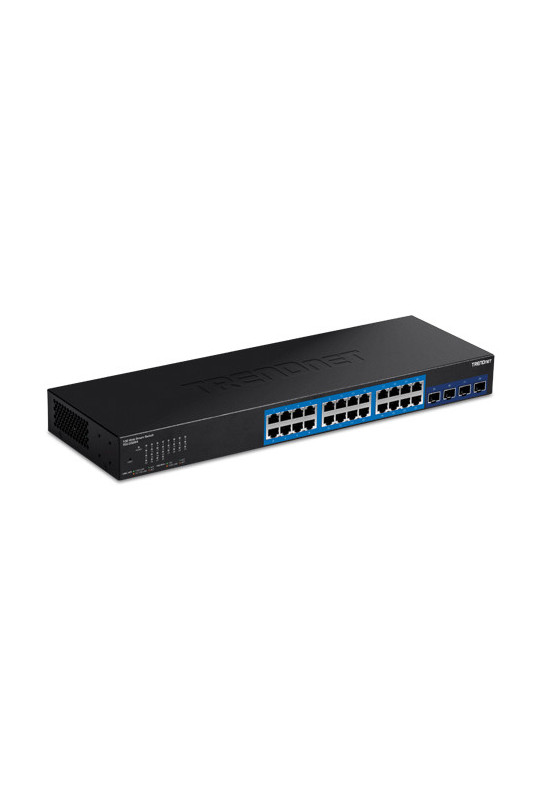 Switch Web Smart Management 24 porturi Gigabit, 4 porturi SFP+ 10G - TRENDnet TEG-30284