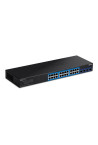 Switch Web Smart Management 24 porturi Gigabit, 4 porturi SFP+ 10G - TRENDnet TEG-30284