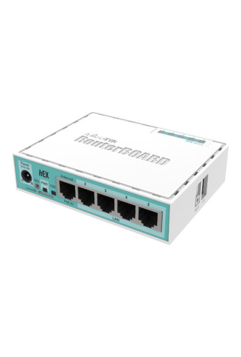 Router hEX, 5 x Gigabit, RouterOS L4 - Mikrotik RB750Gr3
