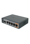 Router hEX S, 5 x Gigabit, 1 xSFP, RouterOS L4 - Mikrotik RB760iGS