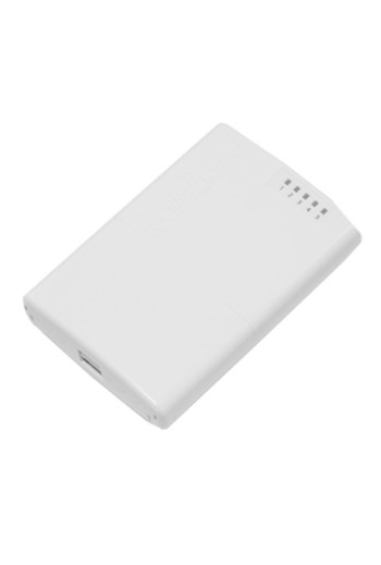 Router PowerBox de exterior, 5 x Fast Ethernet, 4 x PoE, RouterOS L4 - Mikrotik RB750P-PBr2