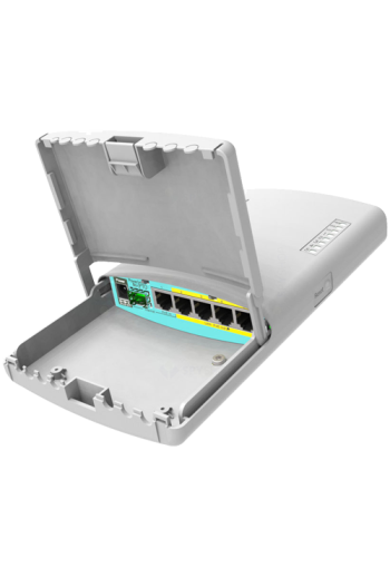Router PowerBox Pro de exterior, 5 x Gigabit 4 PoE, 1 x SFP, RouterOS L4 - Mikrotik RB960PGS-PB