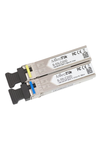 Pereche de module SFP, S-35LC20D + S-53LC20D - Mikrotik S-3553LC20D