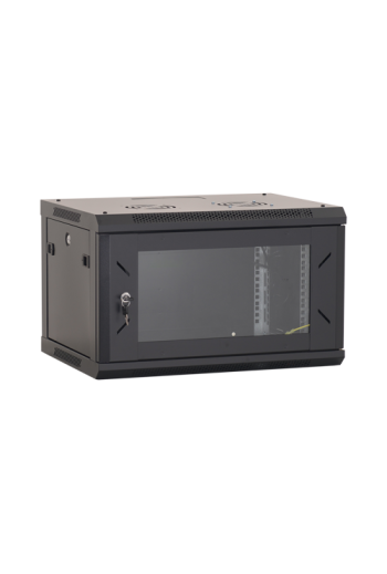 Rack perete 4U 19'' 600x600, capacitate incarcare 80 Kg, negru - ASYTECH Networking ASY-4U-6060W