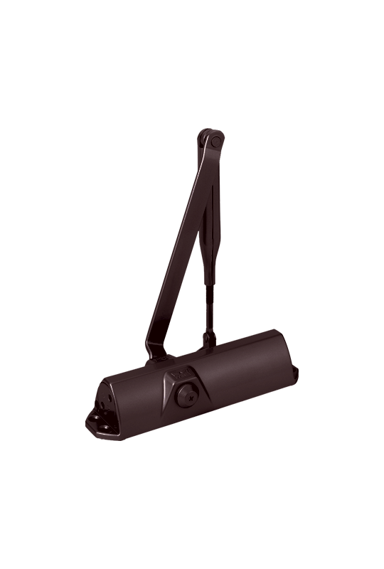 Amortizor hidraulic maro inchis cu brat articulat - DORMA TS68-BROWN