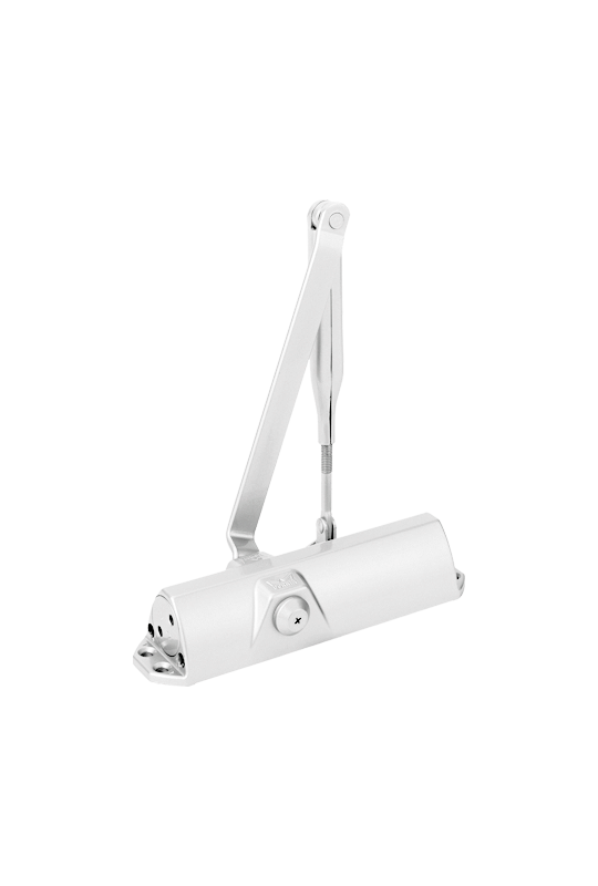 Amortizor hidraulic alb RAL9016 cu brat articulat - DORMA TS68-WHITE