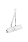 Amortizor hidraulic alb RAL9016 cu brat articulat - DORMA TS68-WHITE