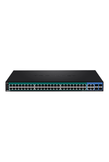 Switch 52 porturi Gigabit Web Smart, 48 x PoE+, 4 x Gigabit/SFP - TRENDnet TPE-5240WS