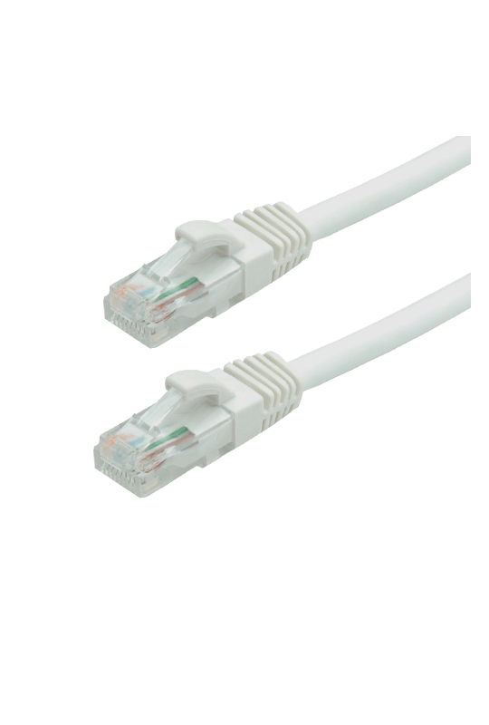 Patch cord Gigabit UTP cat6, LSZH, 5.0m, alb - ASYTECH Networking TSY-PC-UTP6-5M-W