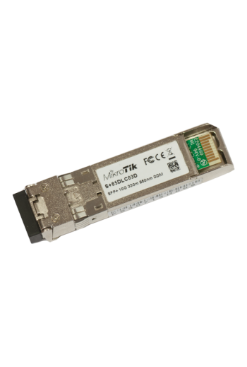 Modul SFP+ 10G MM 300m 850nm Dual LC-connector - Mikrotik S+85DLC03D