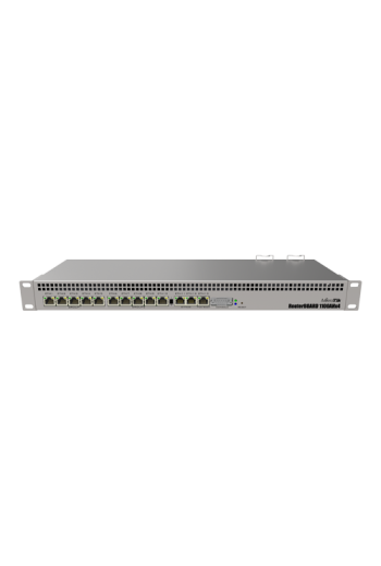 Router 13 x Gigabit, RouterOS L6, 1U, Dual PSU - MikroTik RB1100x4