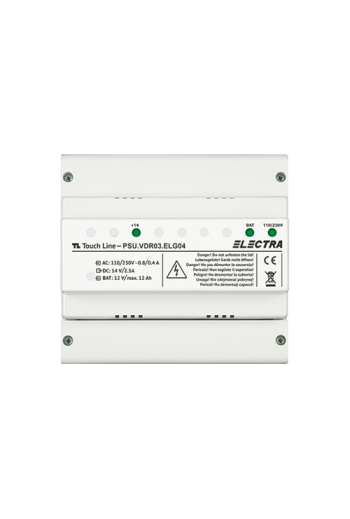 Unitate centrala de alimentare auxiliara pentru HOME + URBAN + EXPERT, G3 - ELECTRA PSU.VDR03.ELG04