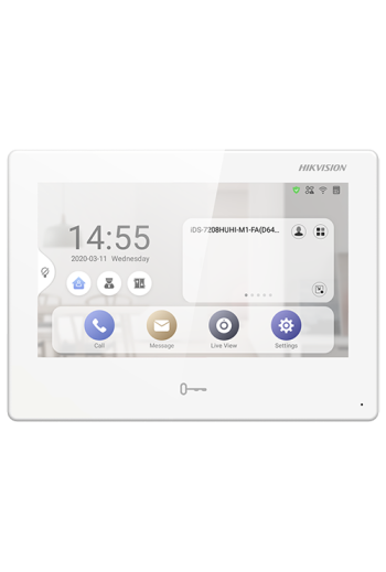 Statie All-in-one TCP/IP Wireless, Touch Screen TFT LCD 7-inch - HIKVISION DS-KH9310-WTE1