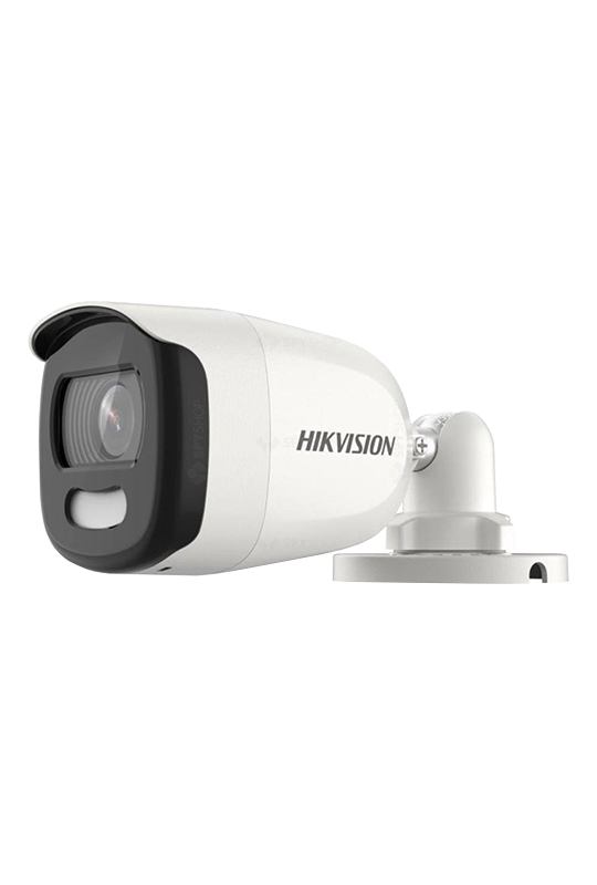 Camera AnalogHD 5MP, lentila 2.8mm, Smart light 20 m, ColorVu, PoC - HIKVISION DS-2CE10HFT-E-2.8mm