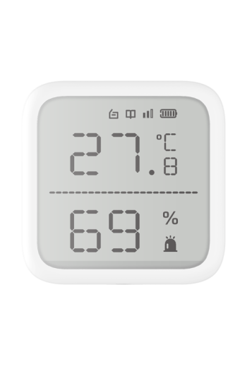 Detector de temperatura si umiditate wireless pentru AX PRO - HIKVISION DS-PDTPH-E-WE