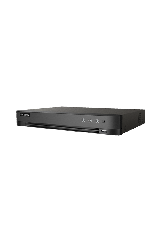 DVR 4K AcuSense, 4ch, audio over coaxial, Smart Playback - HIKVISION iDS-7204HTHI-M1-S
