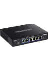 Switch 6 porturi, 4 x 2.5G si 2 x 10G , Fanless - TRENDnet TEG-S762