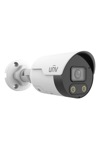 Camera IP 2MP, Lumina alba si Smart IR 30M, lentila 2.8mm, Microfon si speaker, IP67, PoE - UNV IPC2122LE-ADF28KMC-WL