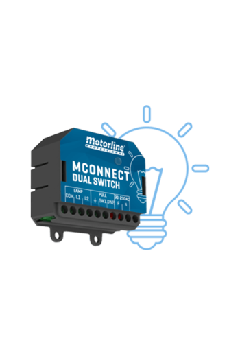 Modul comanda lumini - MOTORLINE MCONNECT-DUAL-SWITCH