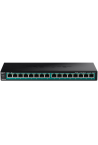 Switch 16 porturi Gigabit PoE/PoE+ 120W - TRENDnet TPE-TG161H