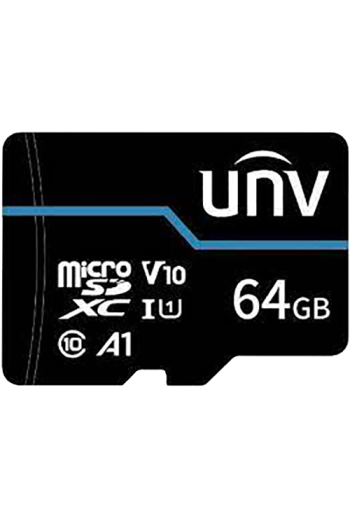 Card memorie 64GB, BLUE CARD - UNV TF-64G-T-L