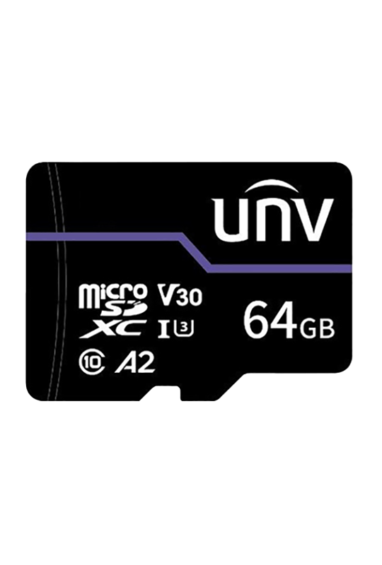 Card memorie 64GB, PURPLE CARD - UNV TF-64G-T