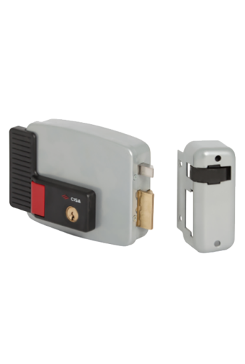 Yala electrica aplicata cu buton, clasa securitate 3, deschidere dreapta - CISA 1.11731.60.1