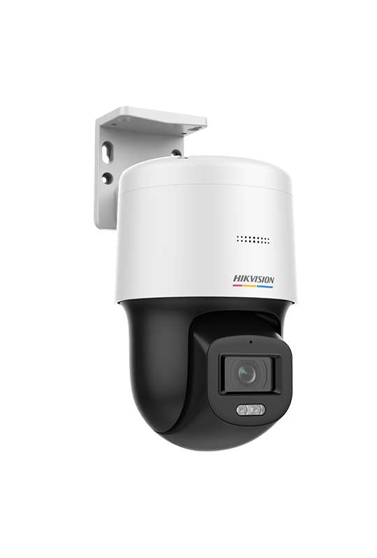 ColorVu - Camera miniPT, IP, 4MP, lentila 4.0mm, WL 30m, Audio, PoE, IP66  - HIKVISION DS-2DE2C400SCG-E(F1)
