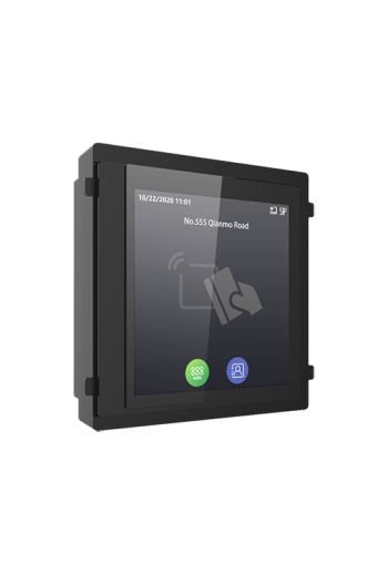 Modul afisaj IPS touch screen, 4 inch,  pentru Interfon modular - HIKVISION DS-KD-TDM