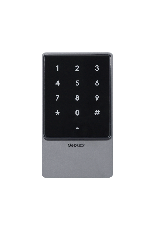 Controler stand-alone cu tastatura touch si cititor card EM 125kHz + Mifare 13.56MHz, carcasa antivandal - SEBURY SEB-sTouch2