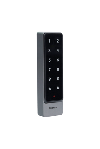 Controler stand-alone cu tastatura touch si cititor card EM 125kHz + Mifare 13.56MHz, carcasa antivandal - SEBURY SEB-sTouch2s