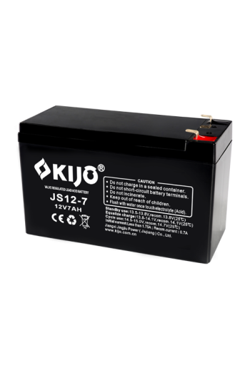 Acumulator AGM 12V, 7Ah, F1 - KIJO JS12-7