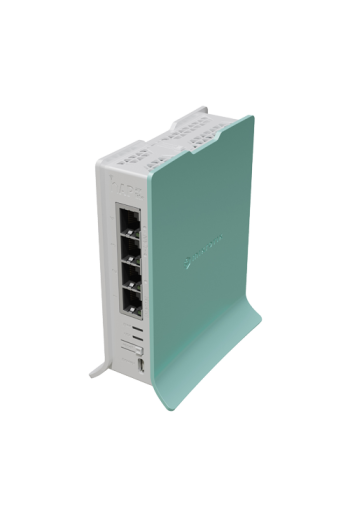 hAP ax lite, RouterOS licenta 4, 4 x Gigabit, NAND, 2.4GHz, USB type C - MikroTik L41G-2axD