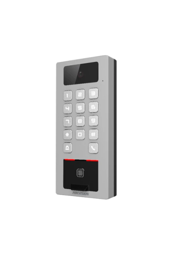 Terminal control acces si Video-interfon, tastatura, card, Bluetooth, Wi-Fi, Alarma - HIKVISION DS-K1T502DBFWX-C