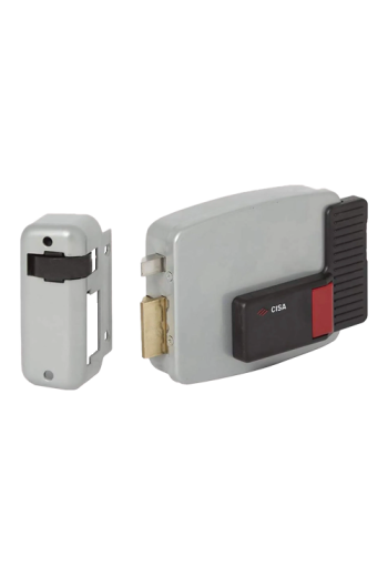 Yala electrica aplicata cu buton, clasa securitate 3, deschidere stanga - CISA 1.11731.60.2