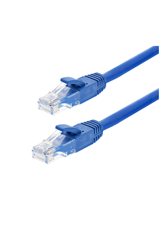 Patch cord Gigabit UTP cat6, LSZH, 0.15m, albastru - ASYTECH Networking TSY-PC-UTP6-015M-B
