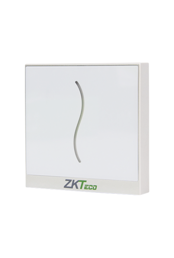 Cititor de proximitate RFID EM125Khz, IP65, alb - ZKTeco GL-ER-PROID20-W-WG-1