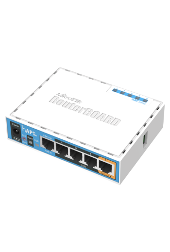 hAP ac, 5 x 100M, 802.11b/g/n 2.4Ghz, 802.11a/n/ac 5GHz, PoE - MikroTik RB952Ui-5ac2nD