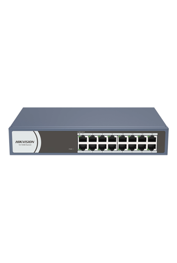 Switch 16 porturi 10/100 Mbps RJ45 - HIKVISION DS-3E0116R-O